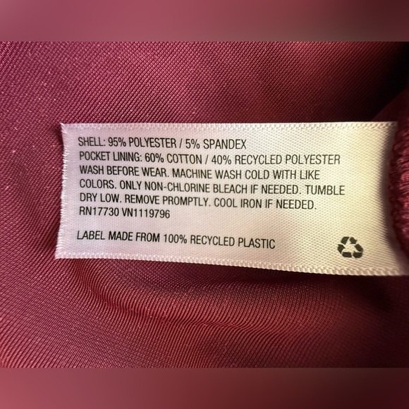 Cat & Jack Girls Burgundy Red Velvet Long Sleeve Dress | Size 3T 🎄 - Picture 3 of 4